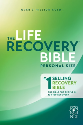 NLT Life Recovery Bible (Personal Size, Softcover) 2nd Edition: Addiction Bible Tied to 12 Steps of Recovery for Help with Drugs, Alcohol, Personal Struggles - With Meeting Guide