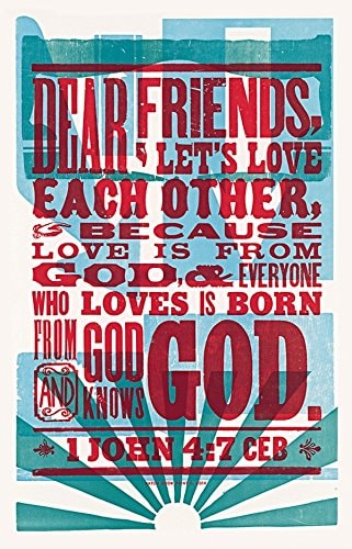 Love is from God Common English Bible