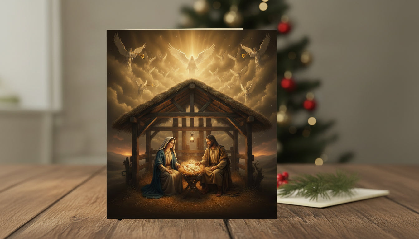 Free Nativity Card pack of 5 (pay postage only)