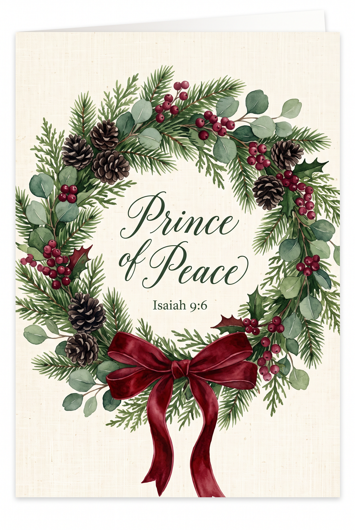 Christmas Card Collection Pack of 10: PRINCE OF PEACE
