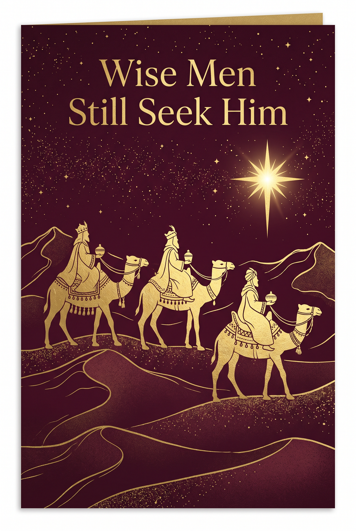 Christmas Card Collection Pack of 10: WISE MEN STILL SEEK HIM
