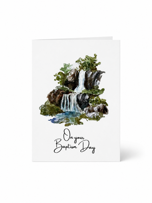 Baptism Day Card By Emily McIntosh