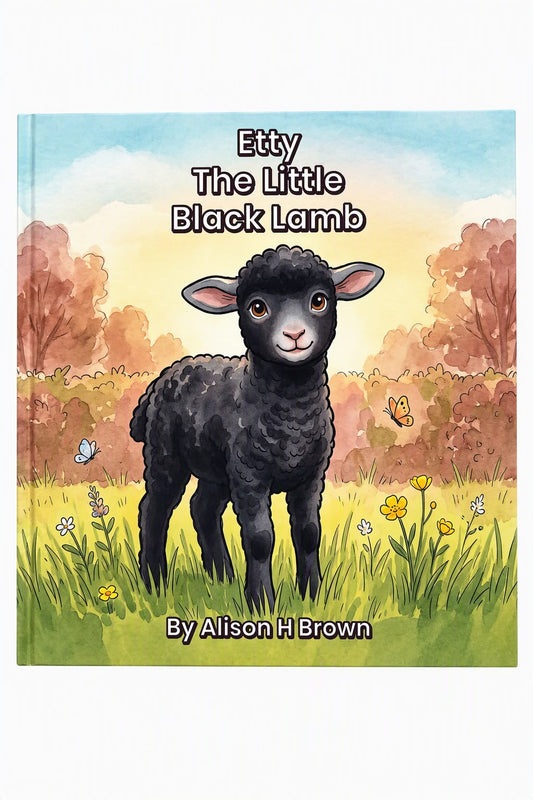Etty The Little Black Lamb By Alison H Brown ( Children's Book )