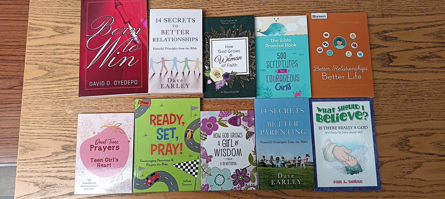 Principles & Devotional book  sale 10 titles