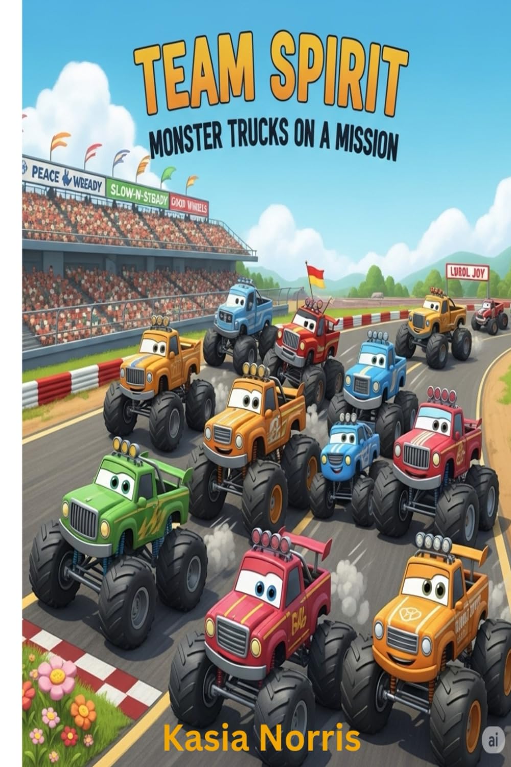 Team Spirit: Monster Trucks On A Mission by Kasia Norris
